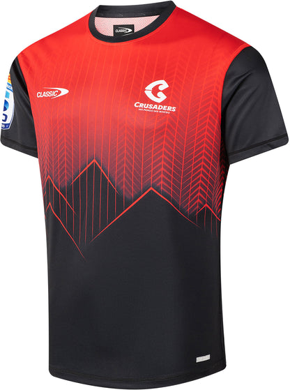 Canterbury Crusaders 2026 Rugby Union Mens Black Training Shirt