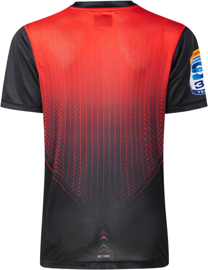 Canterbury Crusaders 2026 Rugby Union Mens Black Training Shirt