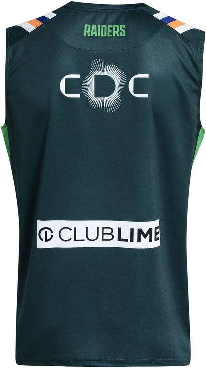 Canberra Raiders 2026 NRL Mens Daintree Training Singlet