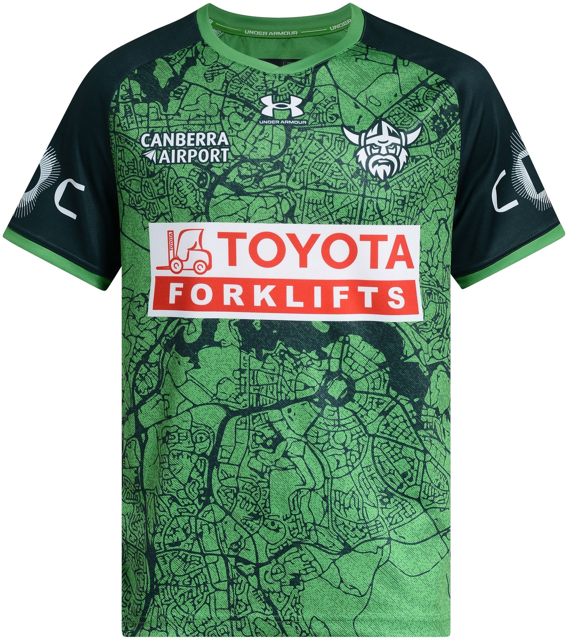 Canberra Raiders 2026 NRL Mens Run Out Shirt