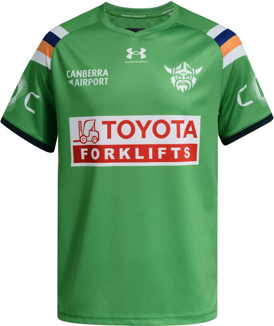 Canberra Raiders 2026 NRL Mens Green Training Shirt