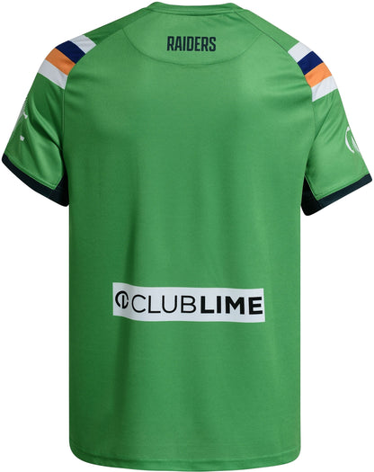 Canberra Raiders 2026 NRL Mens Green Training Shirt