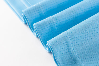 Cronulla Sharks 2026 NRL Mens Sky Blue Players Polo Shirt