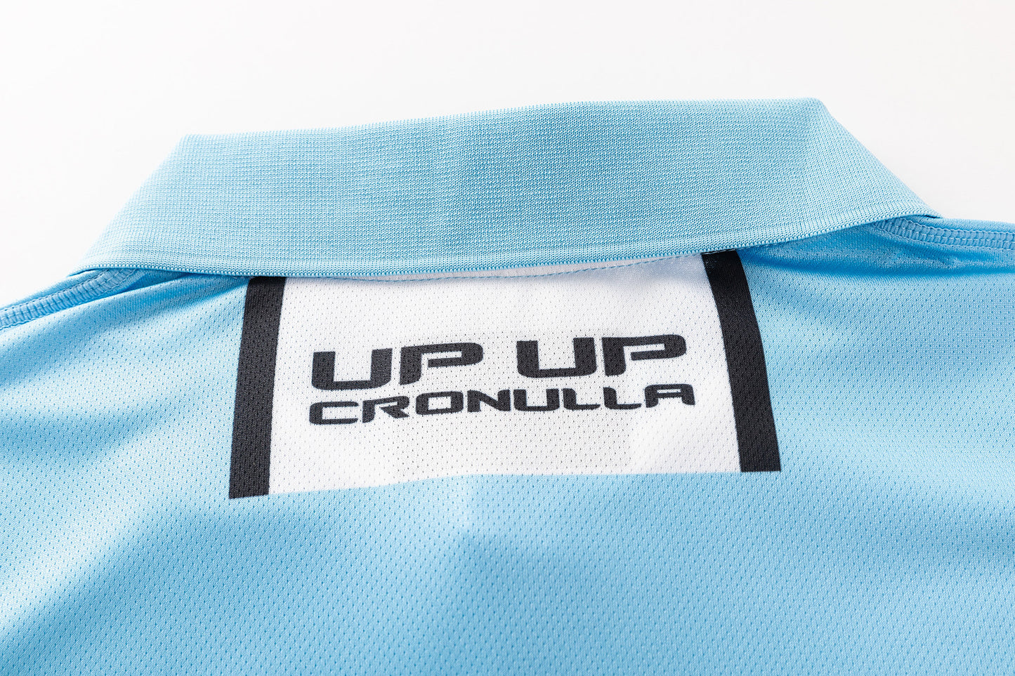 Cronulla Sharks 2026 NRL Mens Sky Blue Players Polo Shirt