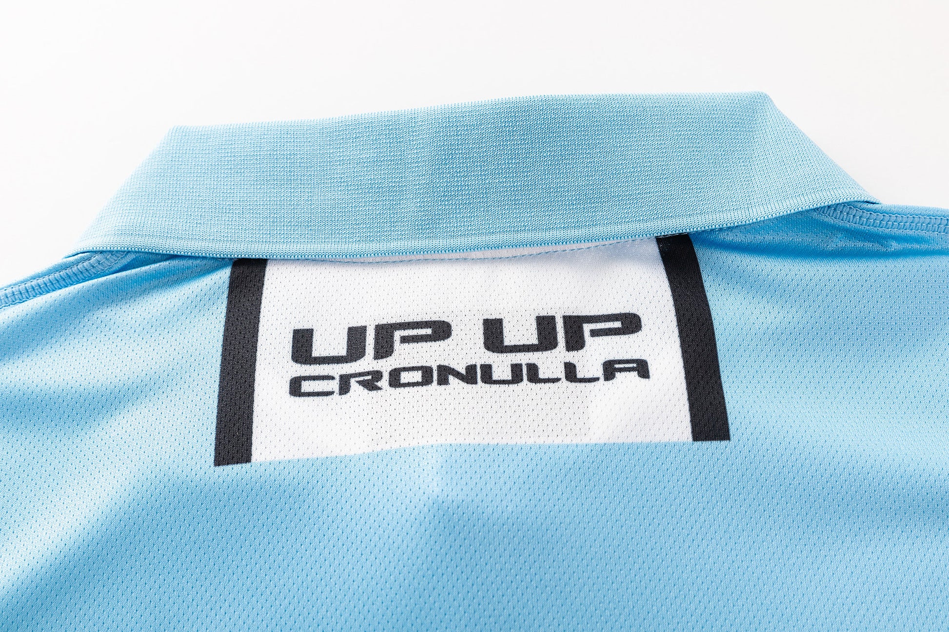 Cronulla Sharks 2026 NRL Mens Sky Blue Players Polo Shirt