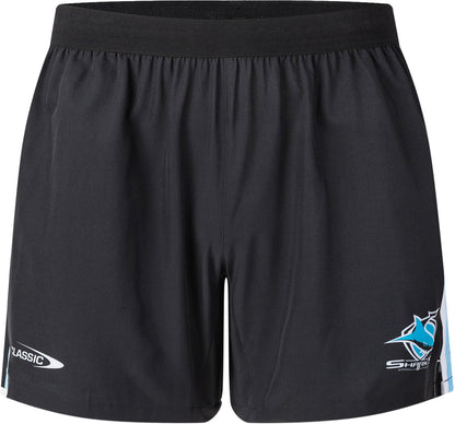 Cronulla Sharks 2026 NRL Mens Gym Training Shorts