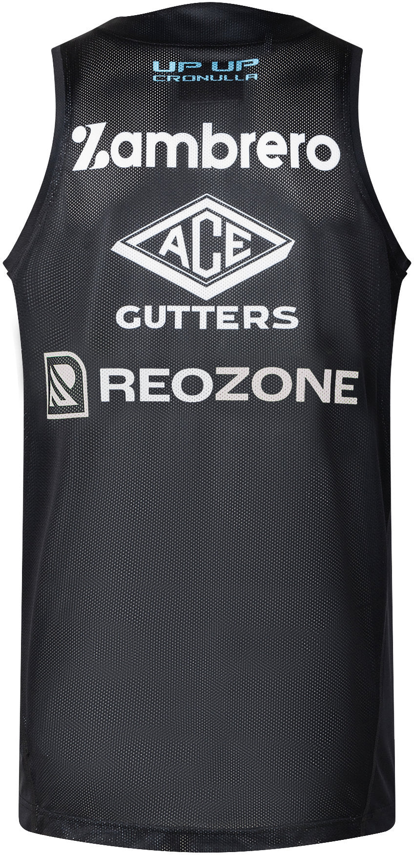 Cronulla Sharks 2026 NRL Kids Black Training Singlet