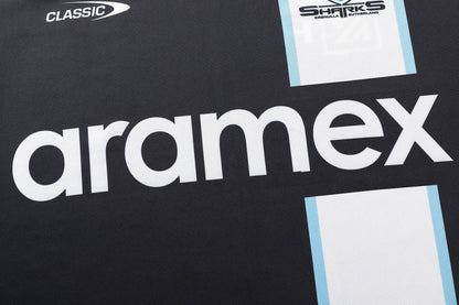 Cronulla Sharks 2026 NRL Mens Black Training Shirt