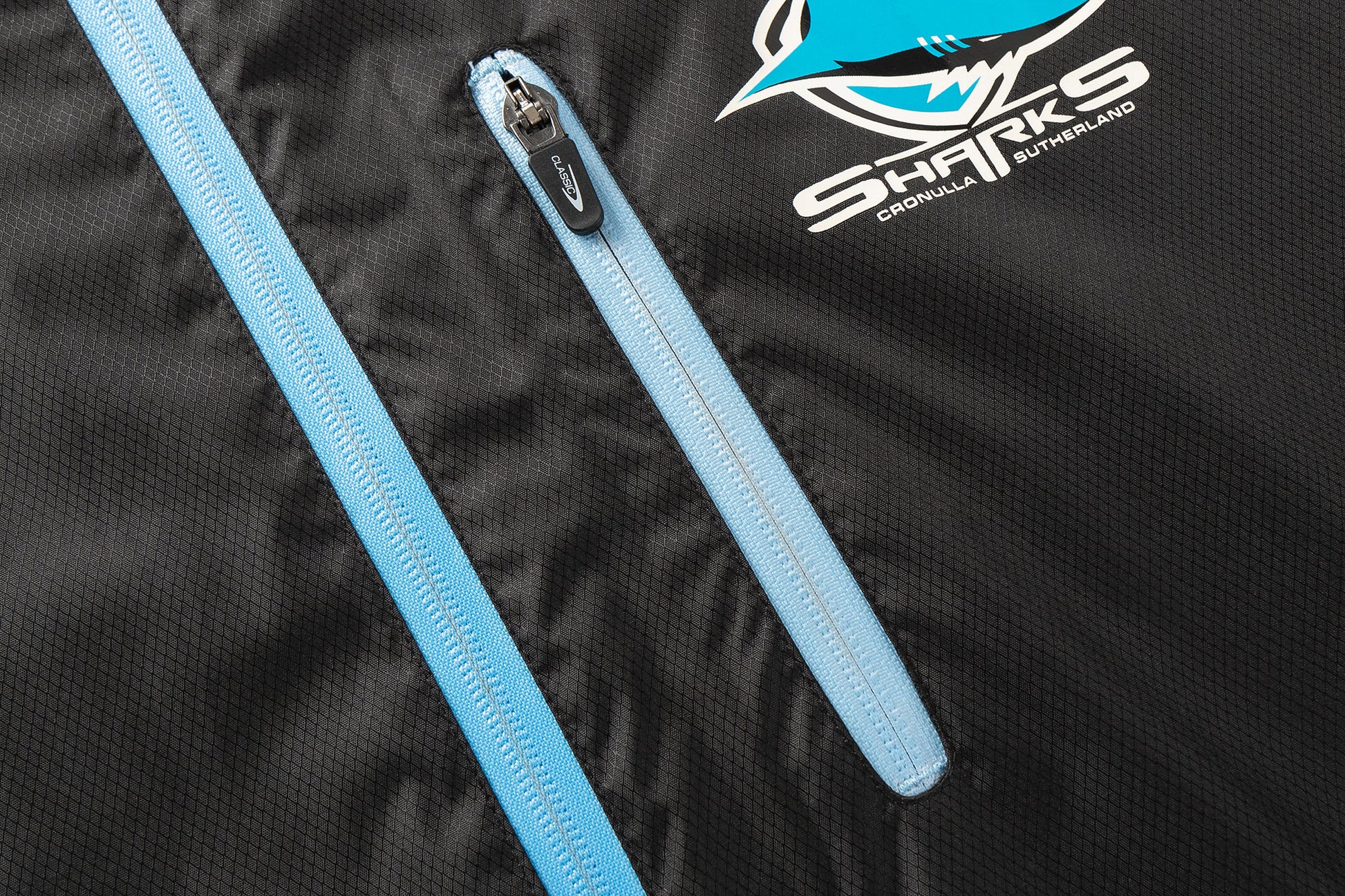 Cronulla Sharks 2026 NRL Mens Wet Weather Jacket