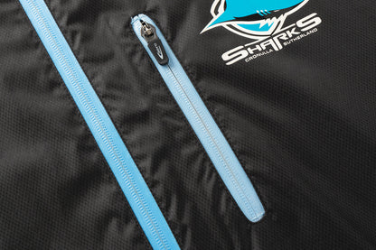 Cronulla Sharks 2026 NRL Mens Wet Weather Jacket