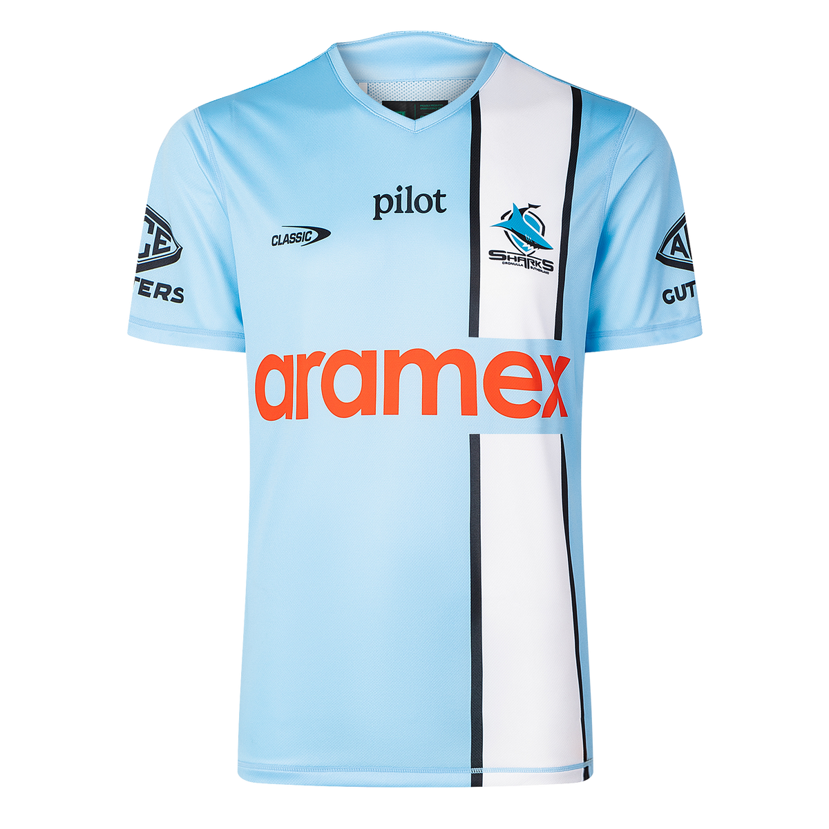 Cronulla Sharks 2026 NRL Kids Sky Training Shirt