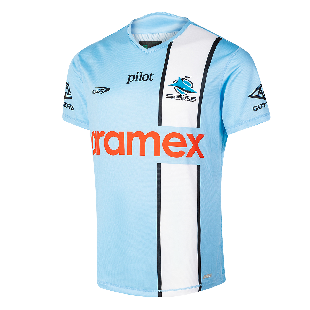 Cronulla Sharks 2026 NRL Kids Sky Training Shirt