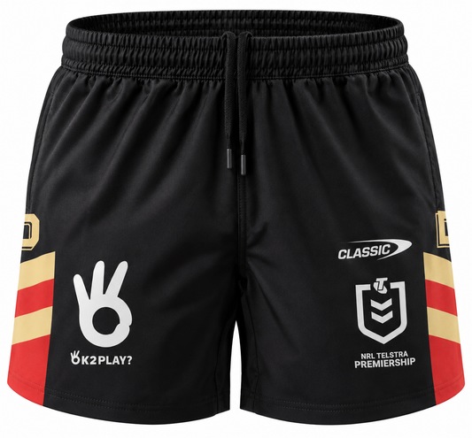 Redcliffe Dolphins NRL Mens Alternate Shorts