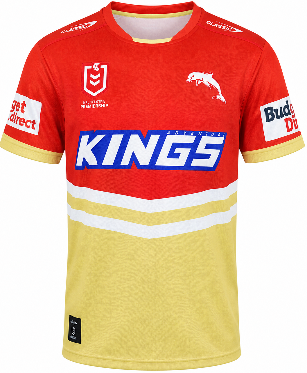 Redcliffe Dolphins NRL Mens Home Jersey