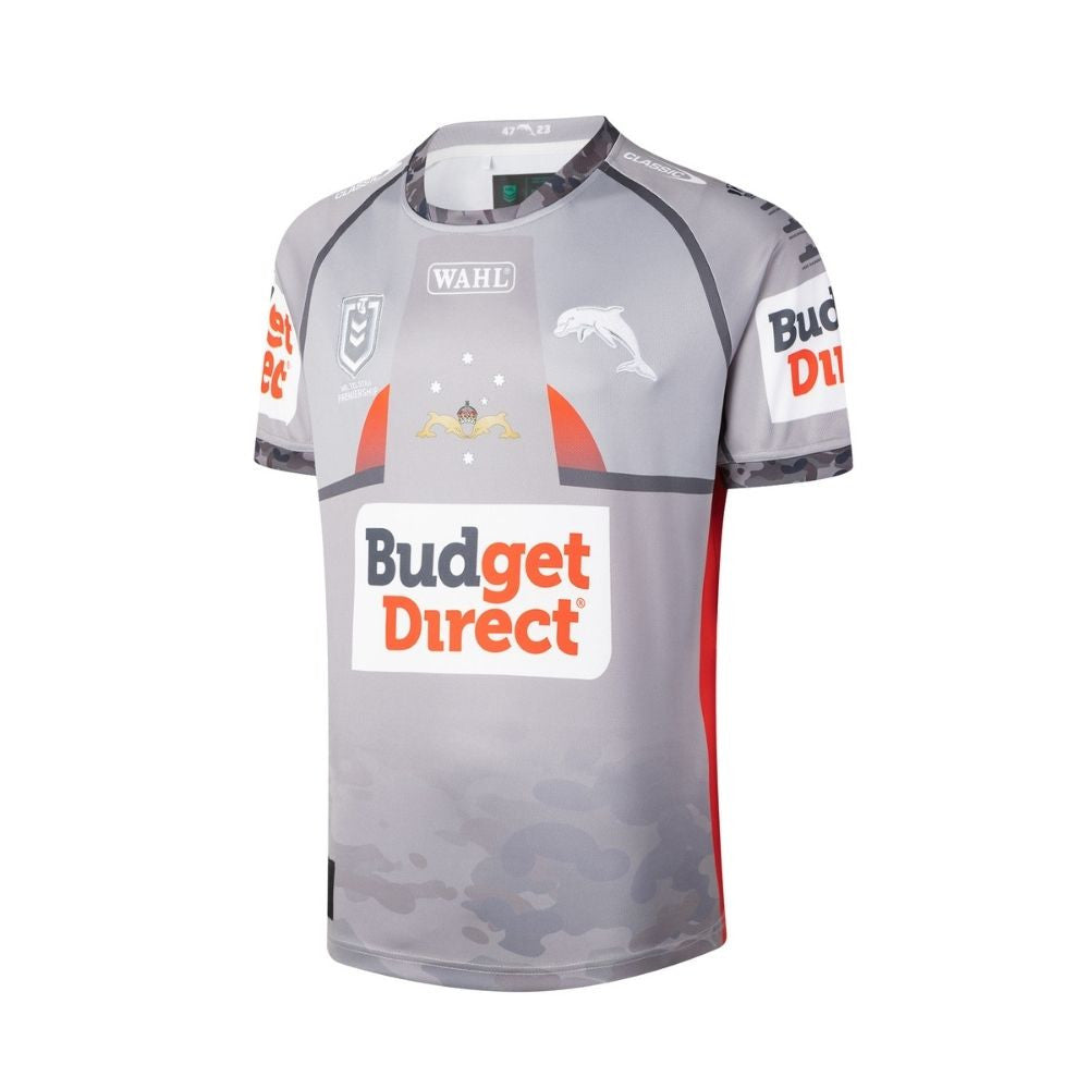 Dolphins 2026 NRL Mens Anzac Jersey