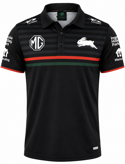 South Sydney Rabbitohs NRL Mens Players Polo Shirt