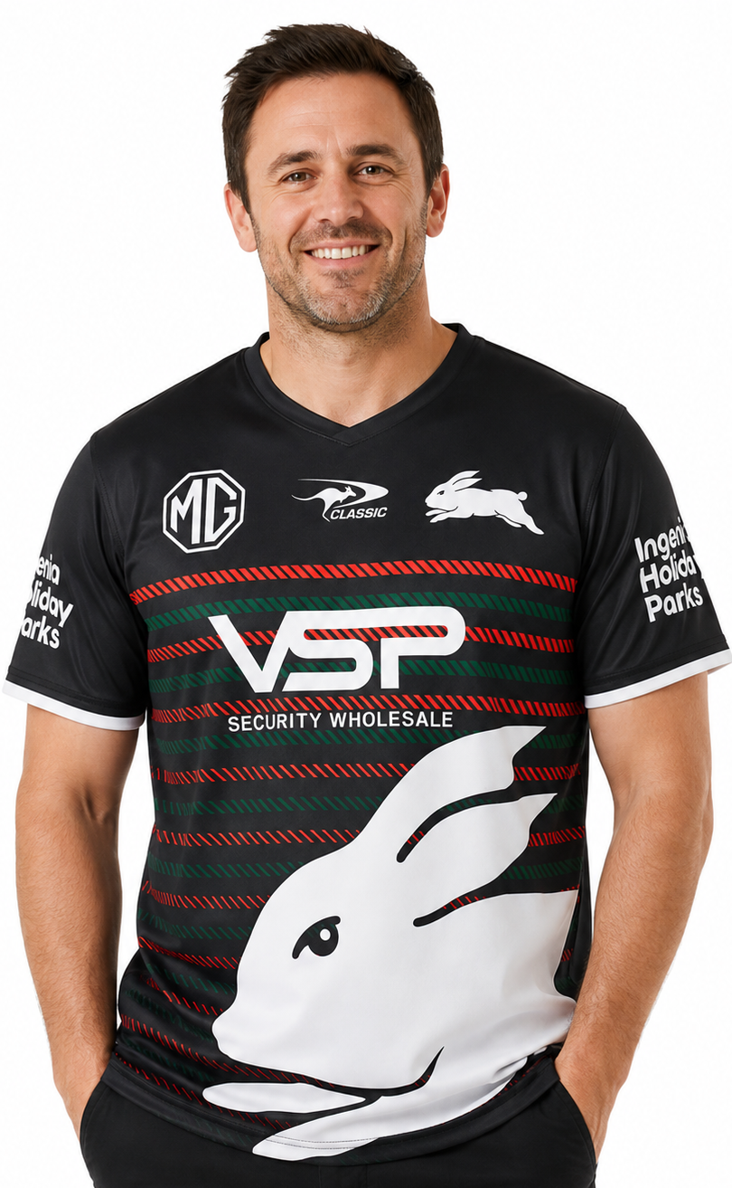 South Sydney Rabbitohs NRL Mens Warm Up Shirt