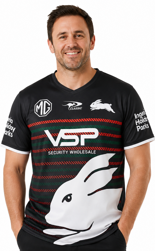South Sydney Rabbitohs NRL Mens Warm Up Shirt