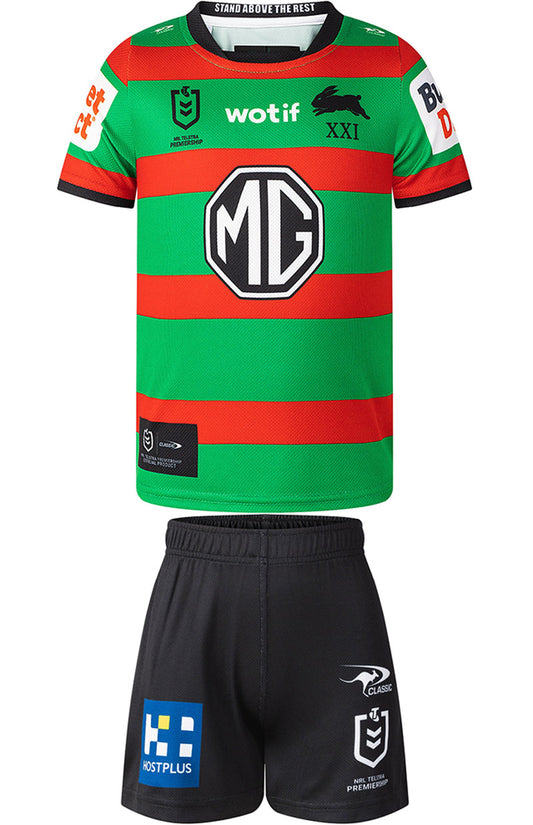 South Sydney Rabbitohs 2026 NRL Toddler Home Jersey Set