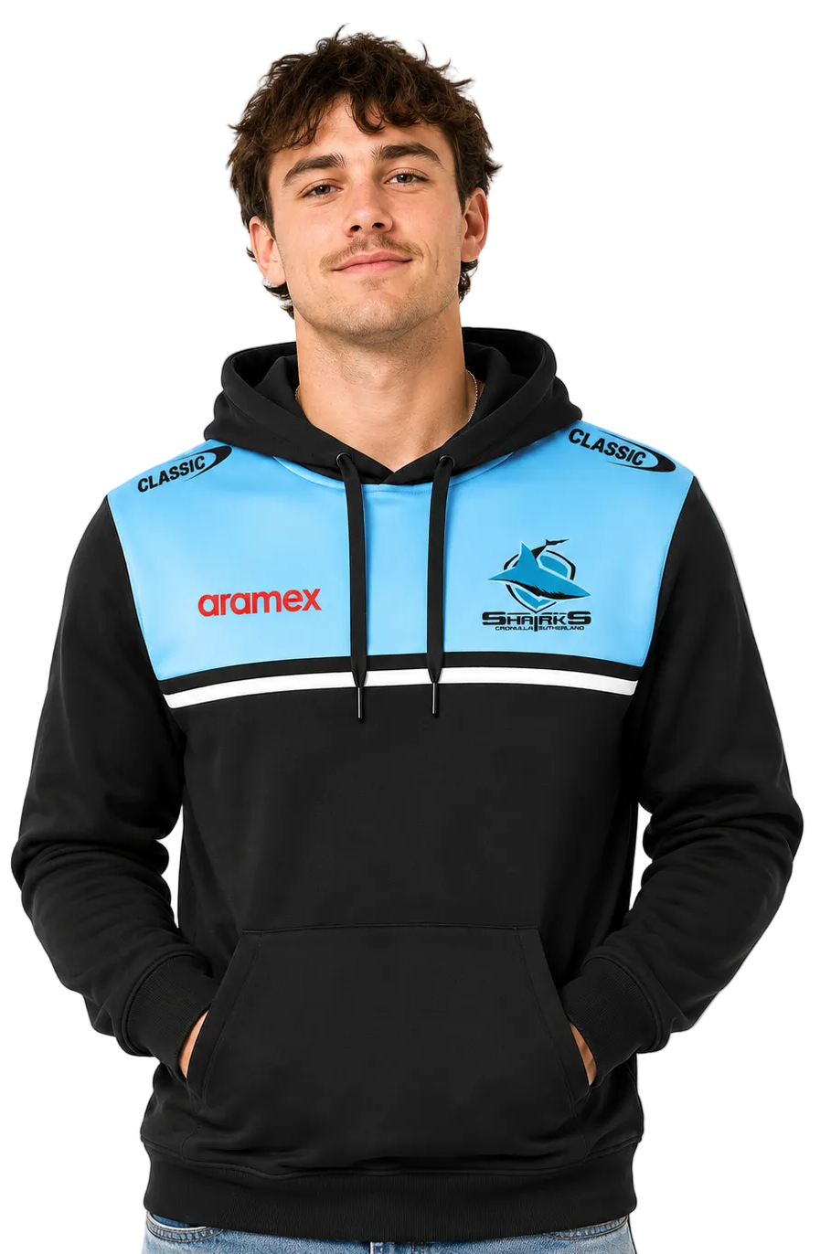 Cronulla Sharks NRL Mens Pullover Hoodie