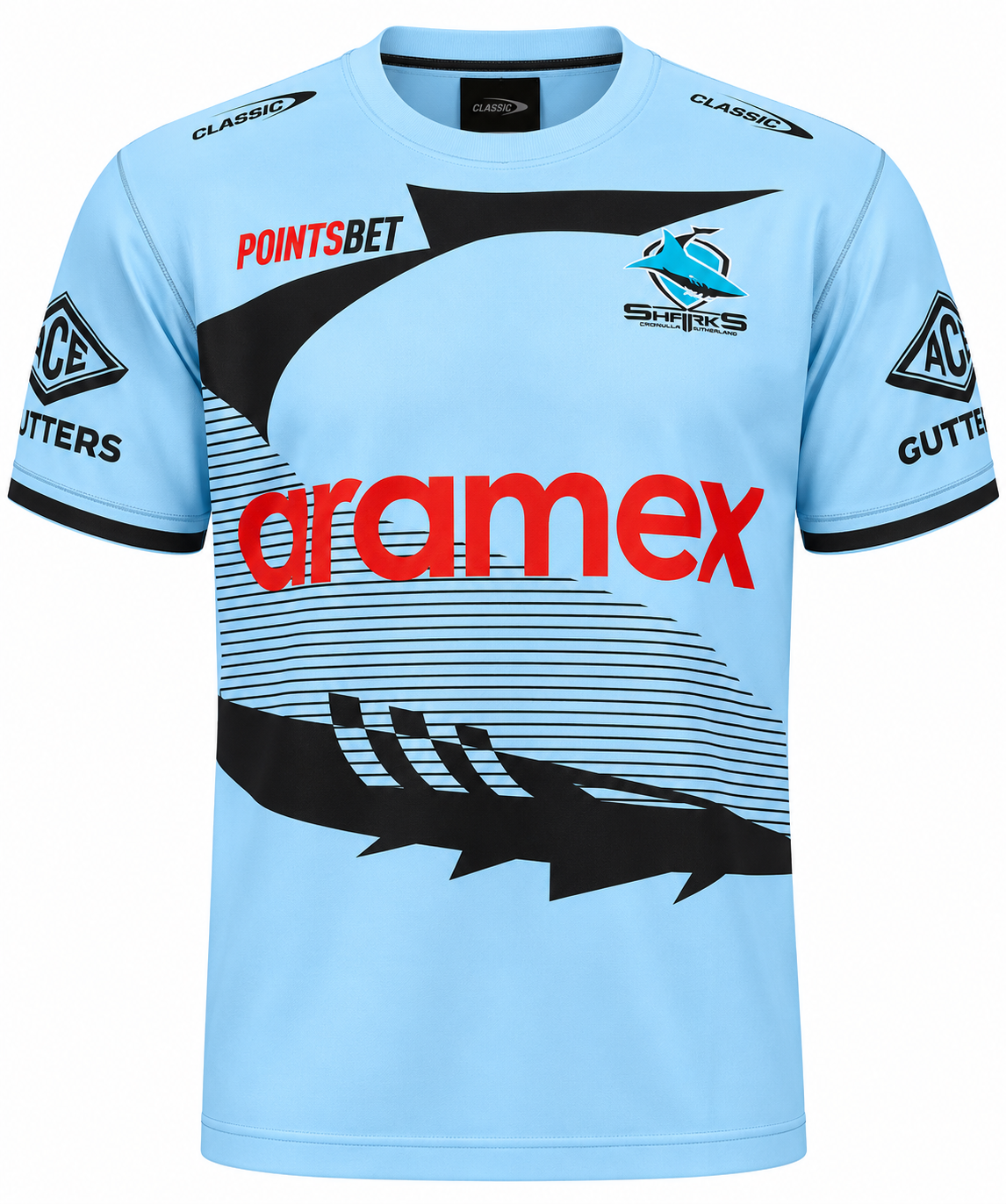 Cronulla Sharks NRL Mens Warm Up Tee