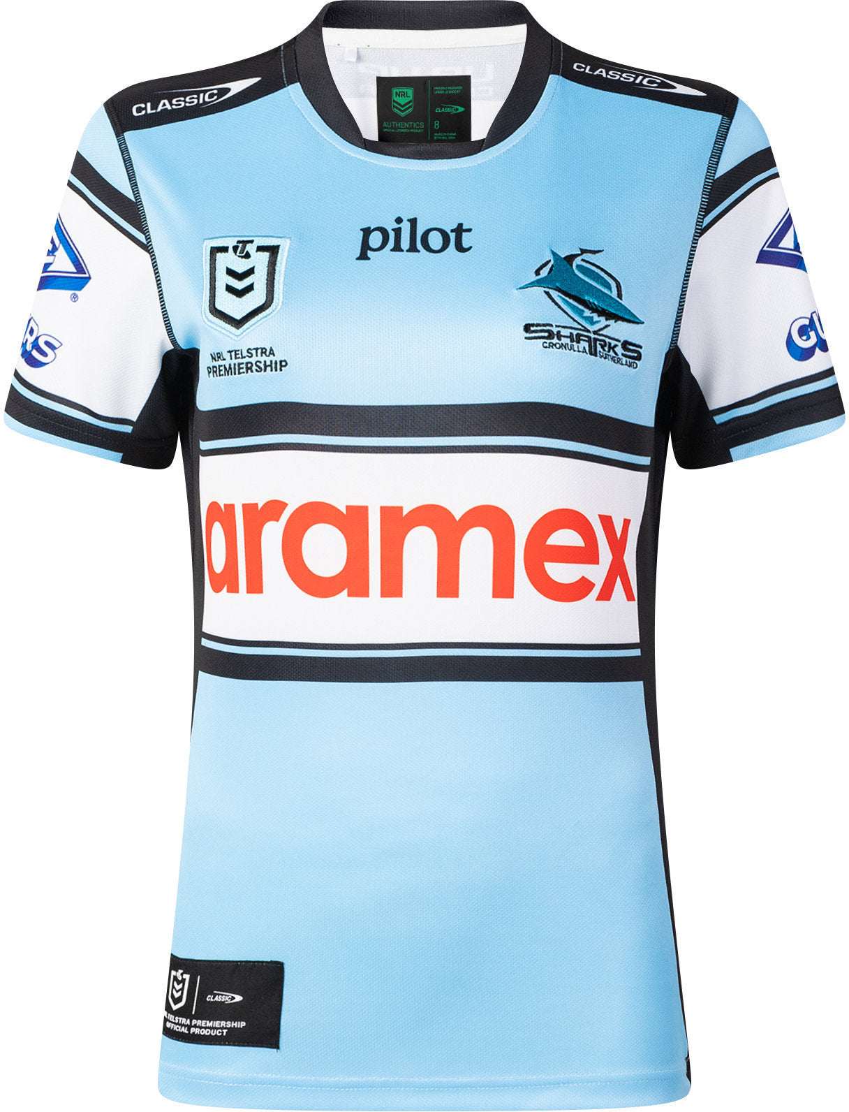 Cronulla Sharks 2026 NRL Ladies Home Jersey