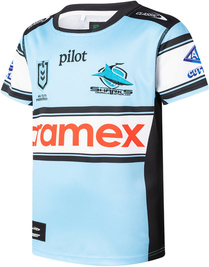 Cronulla Sharks 2026 NRL Kids Home Jersey