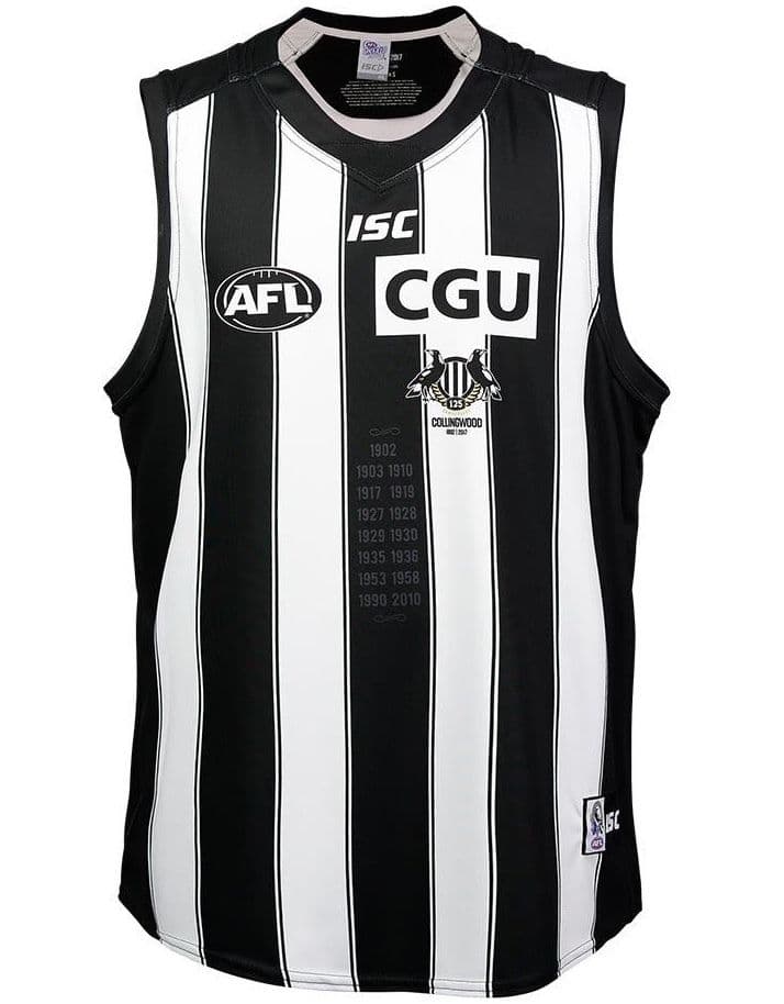 Collingwood Magpies Kids 125th Year Guernsey
