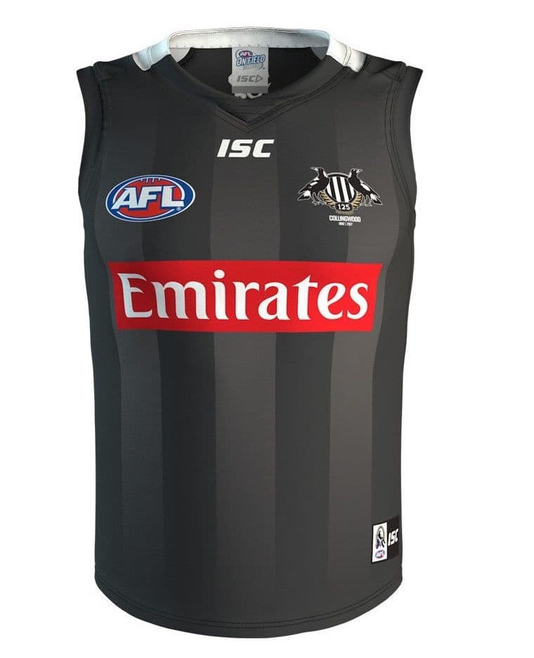 Collingwood Magpies 2017 AFL Training Guernsey