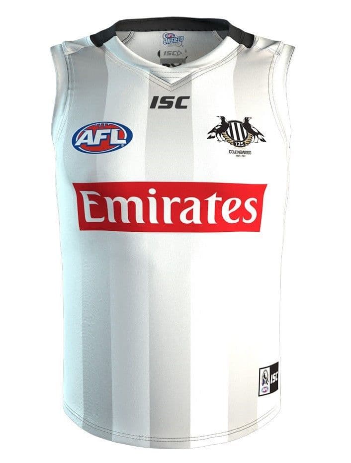 Collingwood Magpies 2017 AFL Training Guernsey