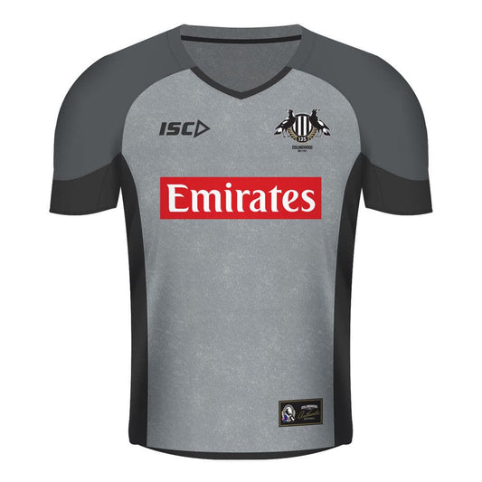 Collingwood Magpies 2017 AFL Light Marle Training Shirt