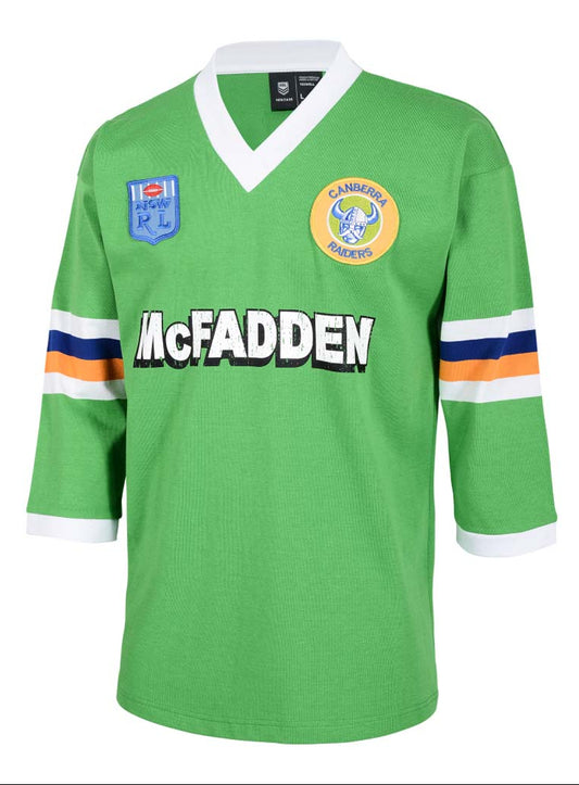Canberra Raiders 1989 NRL Mens World Club Challenge Retro Jersey