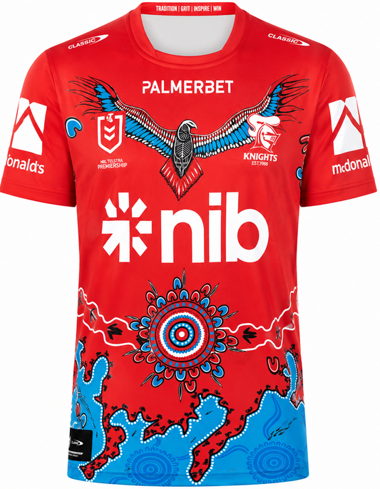 Newcastle Knights 2026 NRL Mens Indigenous Jersey