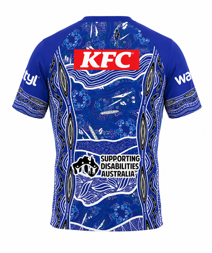 Canterbury Bulldogs 2026 NRL Kids Indigenous Jersey