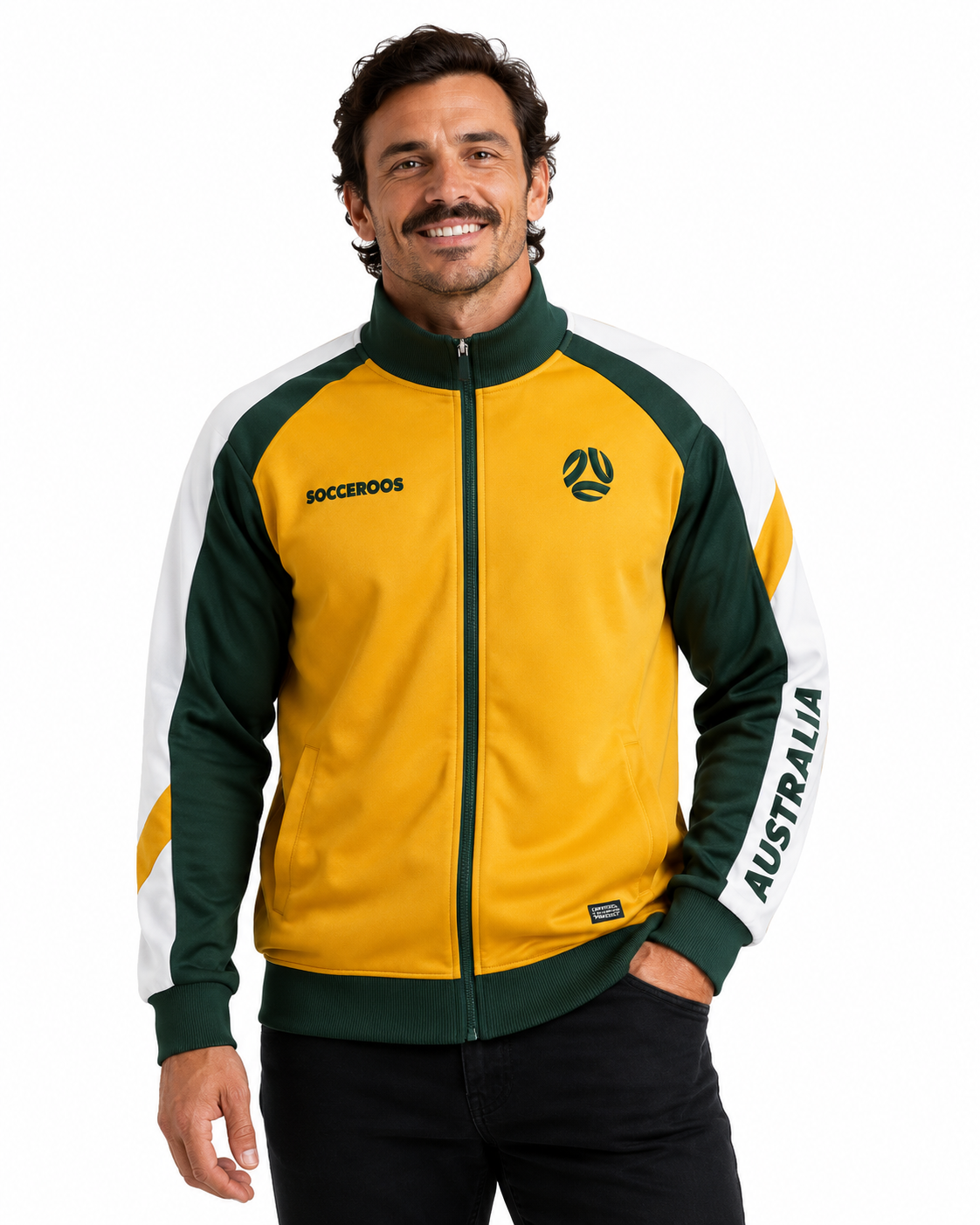 Australian Socceroos 2026 Rugby Union Mens National Track Jacket