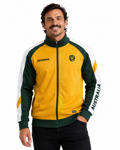 Australian Socceroos 2026 Rugby Union Mens National Track Jacket