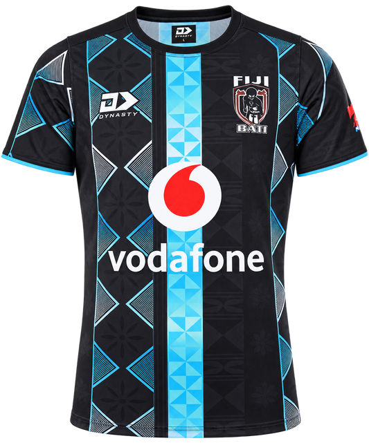 Fiji Bati 2026 RLWC Mens Black Training Shirt