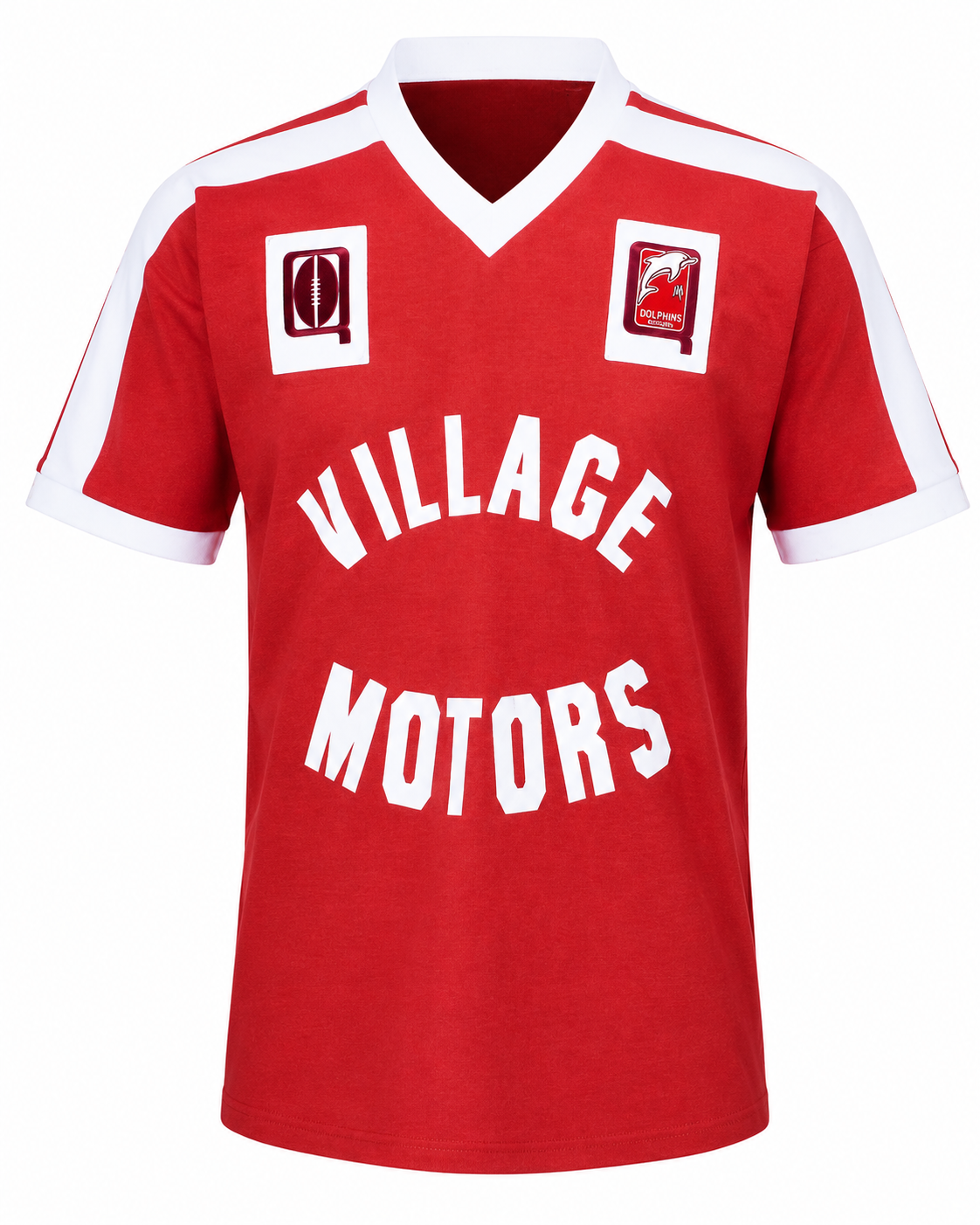 Redcliffe Dolphins 1983 NRL Mens Village Motors Retro Jersey