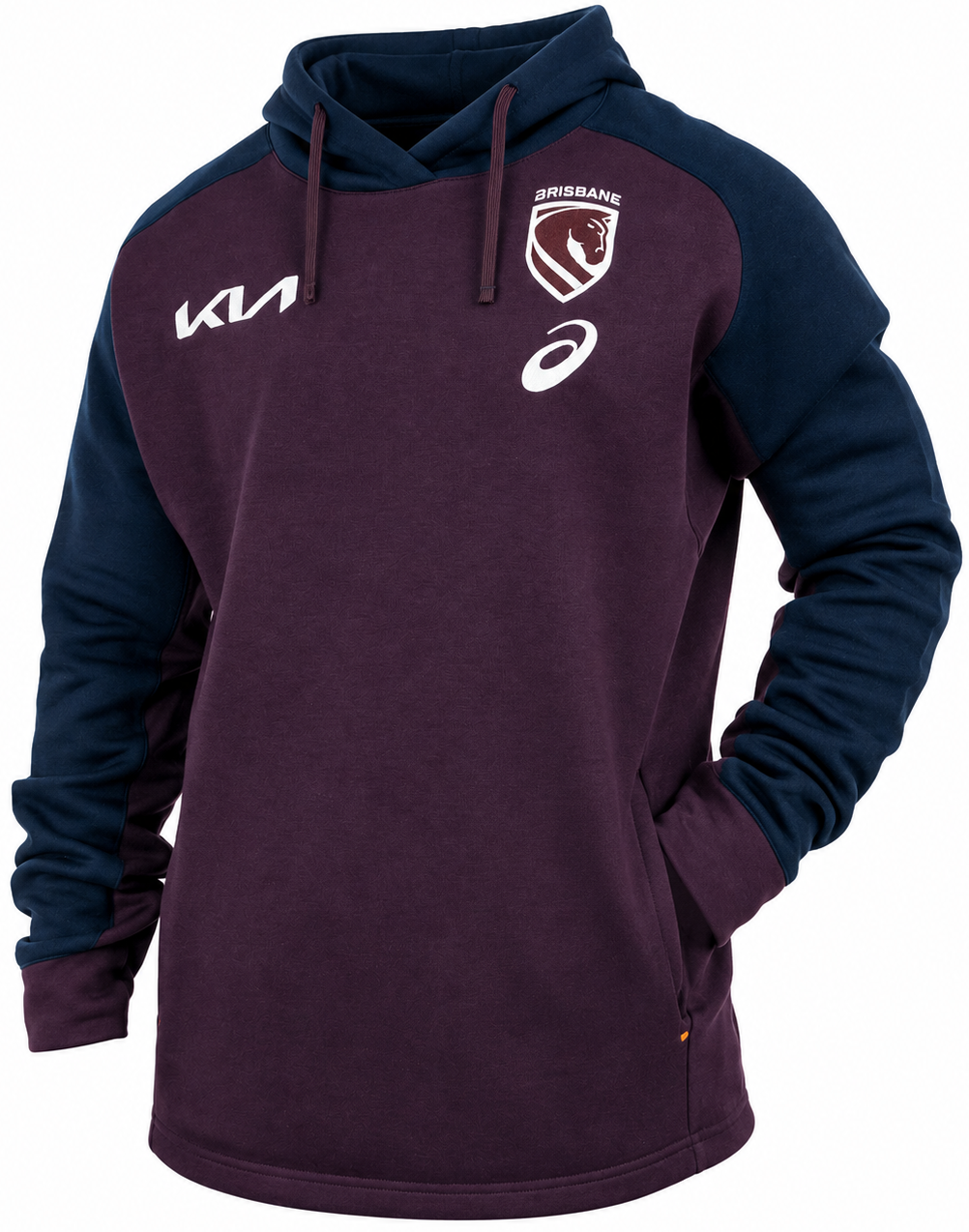 Brisbane Broncos 2026 NRL Mens Team Hoodie