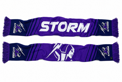 Melbourne Storm 2026 NRL Adults Velocity Scarf