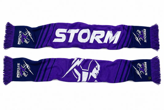 Melbourne Storm 2026 NRL Adults Velocity Scarf
