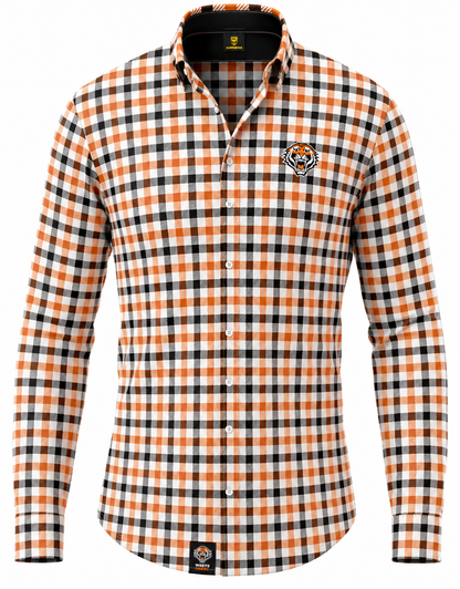 Wests Tigers NRL Mens Dawson Business Shirt
