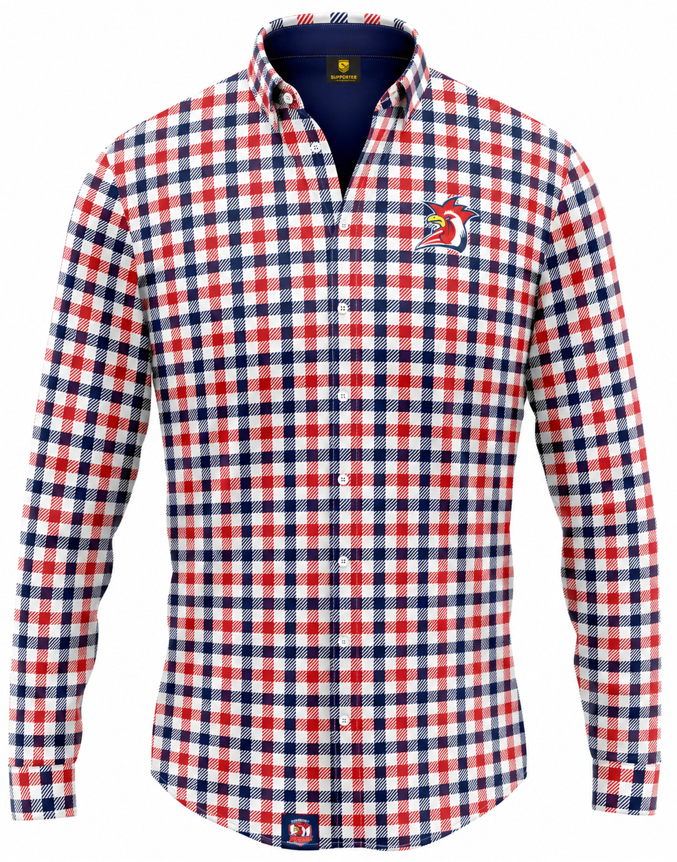 Sydney Roosters NRL Mens Dawson Business Shirt