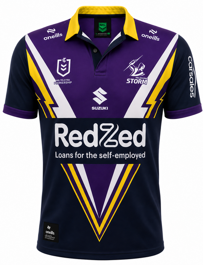 Melbourne Storm 2025 NRL Mens Home Jersey