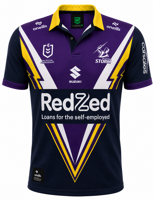 Melbourne Storm 2025 NRL Mens Home Jersey
