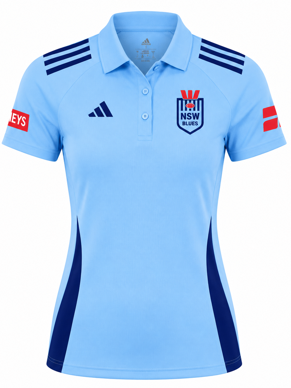 NSW Blues 2026 State of Origin Ladies Light Blue Polo Shirt