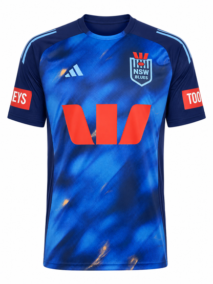 NSW Blues 2026 State of Origin Mens Dark Blue Training Shirt