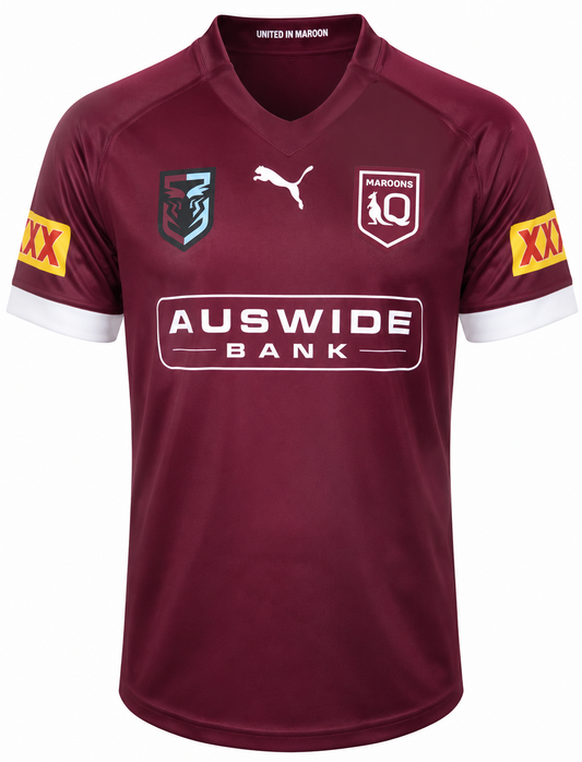 QLD Maroons State of Origin Mens On Field Jersey