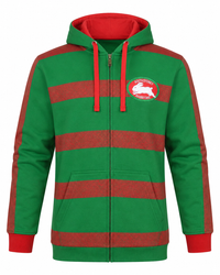 South Sydney Rabbitohs NRL Mens Retro Zip Hoodie