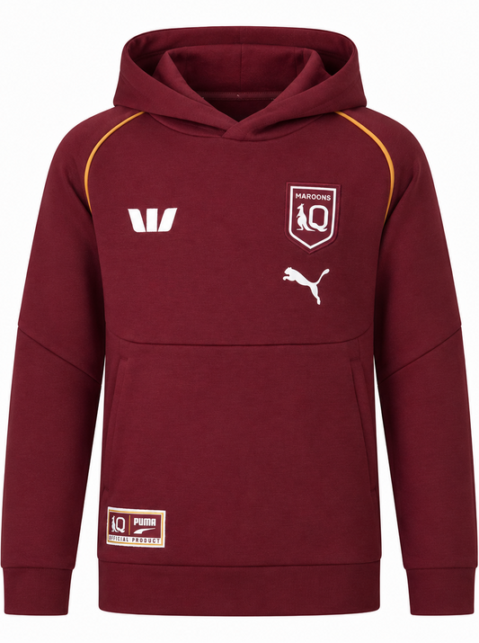 QLD Maroons 2026 State of Origin Kids Team Hoodie